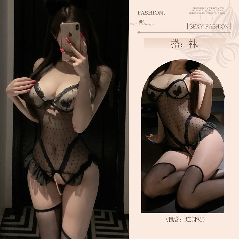 Sexy underwear pure lust underwear abstinence free qqn open crotch dead library water sexy c pajamas uniform