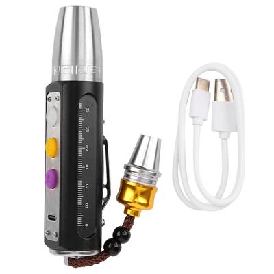 Tragbare 3 LEDs Expert Jades Taschenlampe USB Wiederaufladbar Schmuck Edelsteine Identifikationslichter