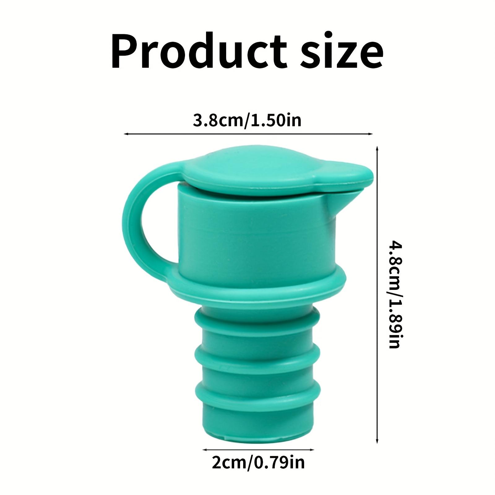 

1pcs Silicone Bottle Stoppers, Vacuum Seal Freshness Lids for Drink Bottles, Spice Jars, Durable Multi-Purpose Party Stoppers