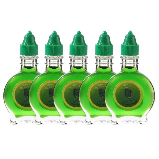 1/3/5Pcs 3ML Dragon Mints Cooling Oil Headaches Migraines Muscle Pain Bite Itching Fatigue Relief Calming Traveling Portable Cooling Essential Oil