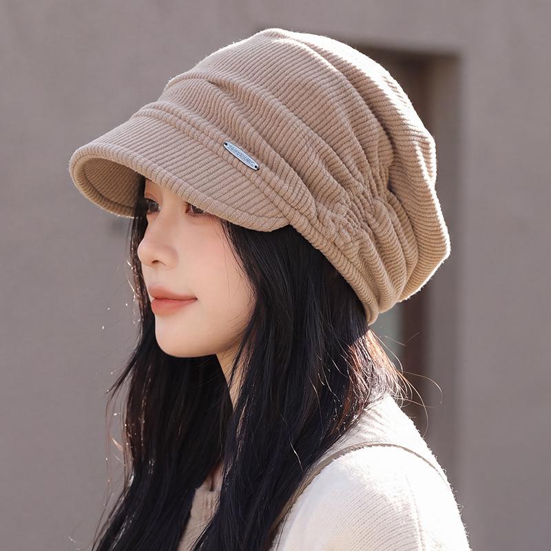 Women S Autumn Winter Warm Slouch Beanie Hat Versatile