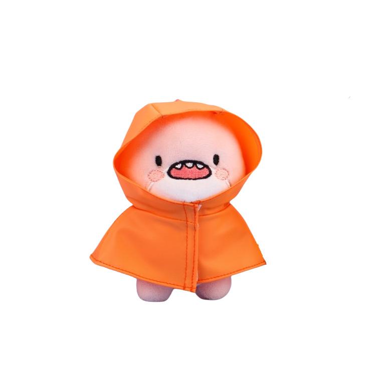 

Милая мягкая игрушка-кукла Fat Shark, брелок для сумки, мультяшная кукла, подвеска-украшение розовый