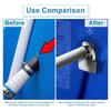 A34R 4Set Swimming Pool Pipe Holders, Above Ground Pool Accessories, Pool Accessories, Pool Hoses For Above Ground Pools Gray
