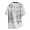 Dmao Short sleeved T-shirt men's summer casual loose half sleeved T-shirt men's breathable T-shirt