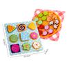 Conjunto de Biscoitos de Pizza para Crianças Brinquedo de Corte Simulação Pizza de Madeira Dinette Brinquedo Infantil Cozinha Comida de Faz de Conta Cozinhar Cozinha Brinquedos Engraçados