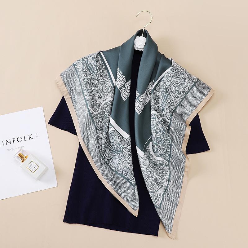 Новый дизайн роскошный женский шарф из саржи — фото 19