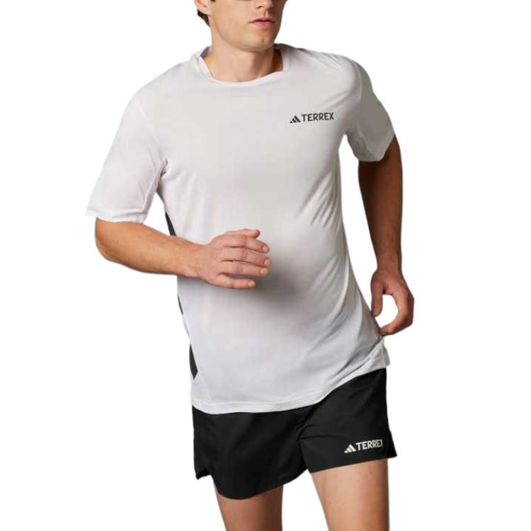 Adidas Terrex Xperior Climacool Comfort Breathable Soft Short Sleeve Moisture Wicking T-Shirt Men Tops White JN8134
