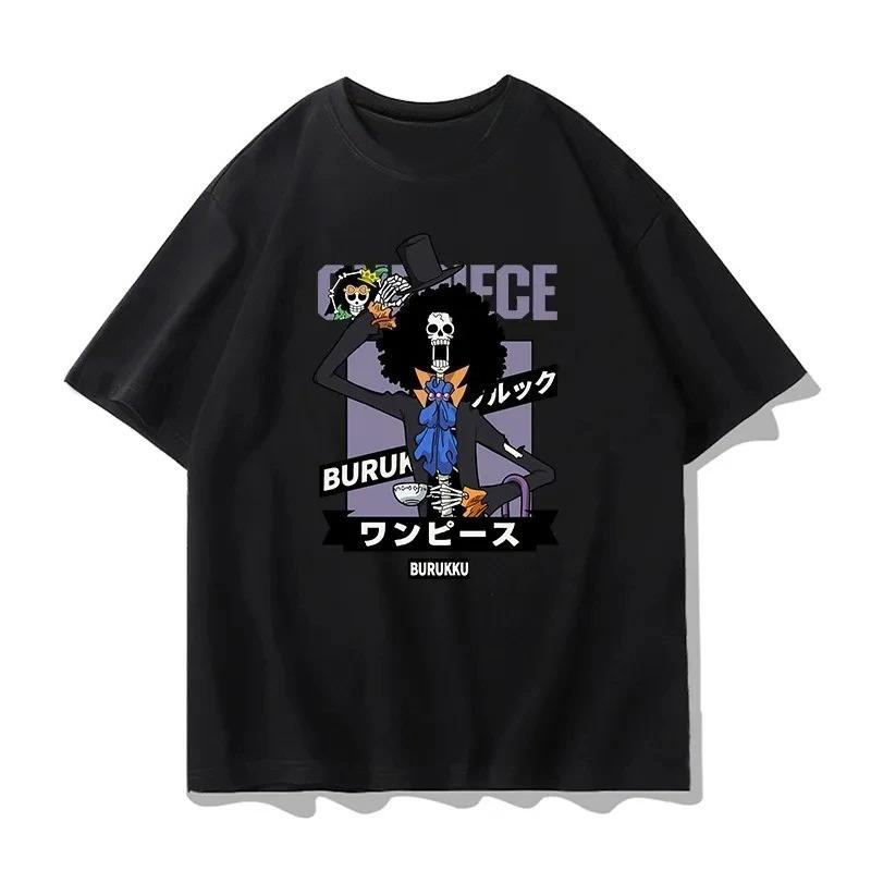 One Piece Graphic TShirt Luffy ACE Anime Tee Unisexs Summer Fashion Oversize Street Casual Y2K Tops Streetwear Clothing 2026