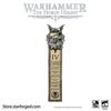 Starforged Star Casting, Spilla Periferica Warhammer 40K Ciondolo Collezione Gruppo di Battaglia Emblema della Religione del Dio Meccanico