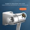 Handheld Shower Bracket Stainless Steel Shower Head Holder 360 Degree Adjustable Shower Wand Holder Easy to Install