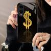 Wealth US Dollar Exquisite luxury High-end PhoneCase Glass PhoneCase for Samsung Galaxy S26 S25 S24 S23 S22 S21 FE,Ultra,Plus