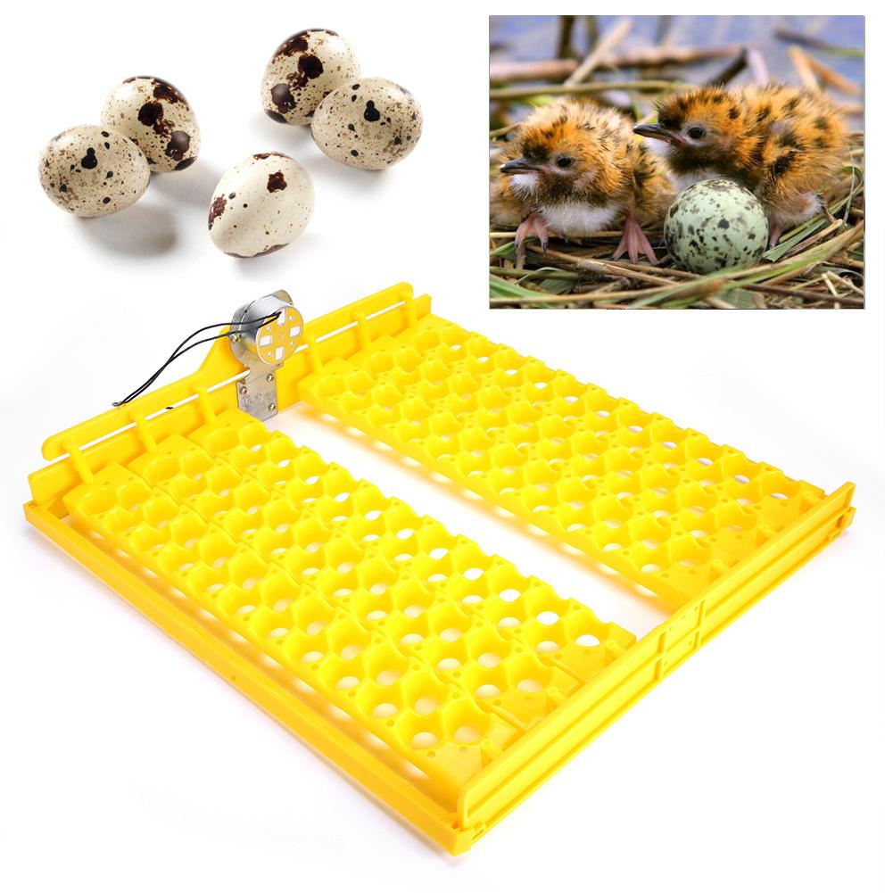 132pcs Eggs Automatic Egg Turner Turning Tray for Automatic Egg Incubator Tray Incubation Accessory