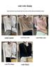 100% Cashmere Pure Wool Slimming Round Neck Knit Sweater - Women's Ribbed Slim Fit for Autumn/Winter