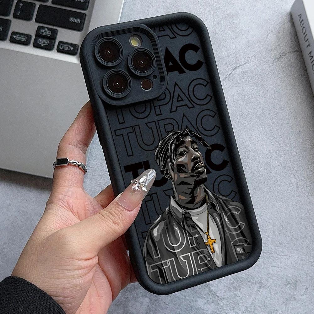 Rapper 2pac Zpěvák Tupac Pouzdro na telefon Pro Samsung Galaxy A16 A06 A35 A55 A25 A05s A15 A54 A34 A24 A14 4G 5G Měkký zadní kryt z TPU
