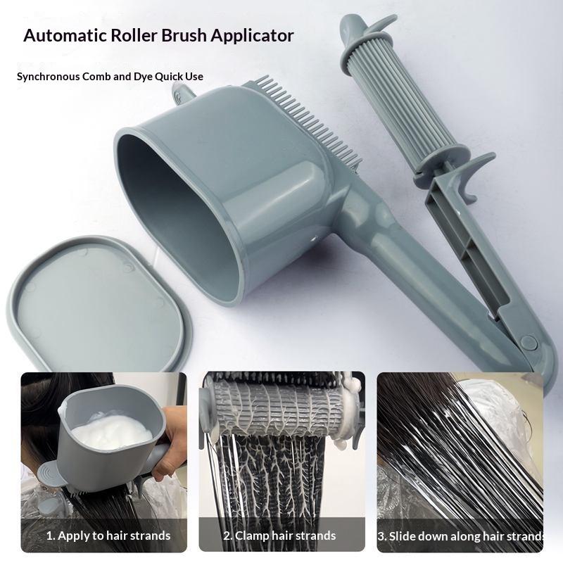 1 Pcs Smart Hair Coloring Tool Easy-To-Use Effortless Hair Dyeing And Bleaching Applicator With Adjustable Flow Control Salon