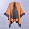 New Women's Spring Scarf Shawl Fashion Versatile Solid Color Four Seasons Imitation Cashmere Split Cape