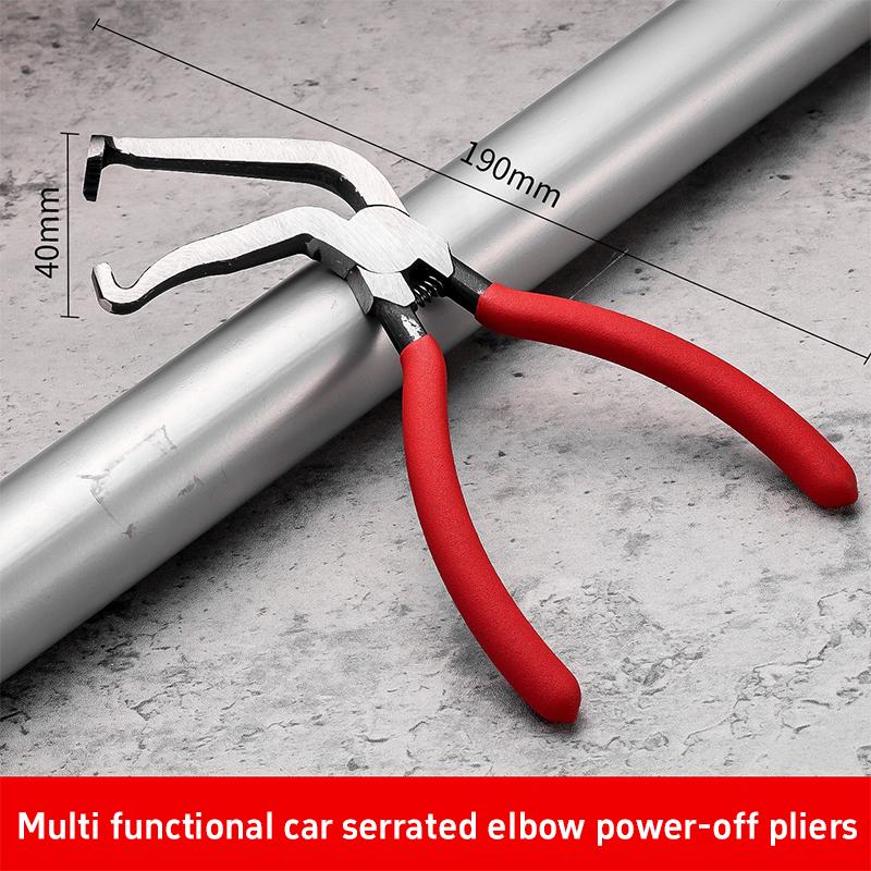 Multifunction Car Automotive Electrical Disconnect Pliers& Connector Separator 8 Inch Power-off Pliers For Separating Oil Pipes
