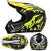 Full Face Motorcycle Helmet Off-Road ATV Dirt Bike Riding Universal Unisex Adult All-Season EPS Safety