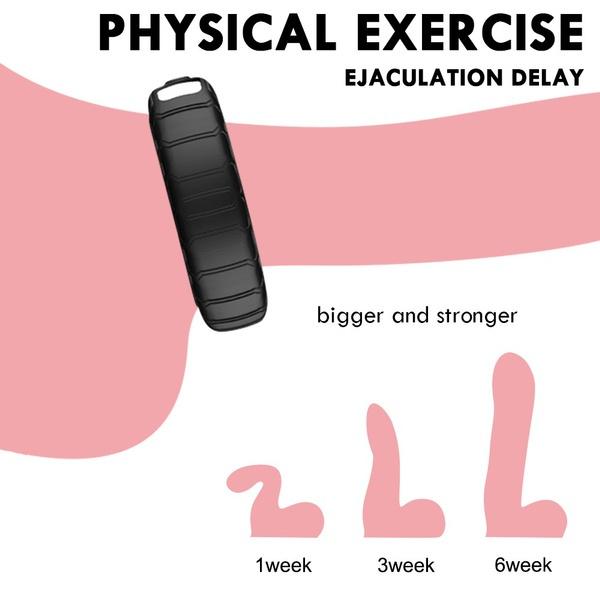 Men's Sex Toys Delayed Ejaculation Lock Semen Ring Silicone Vibrating Toys Sex Toys for Men