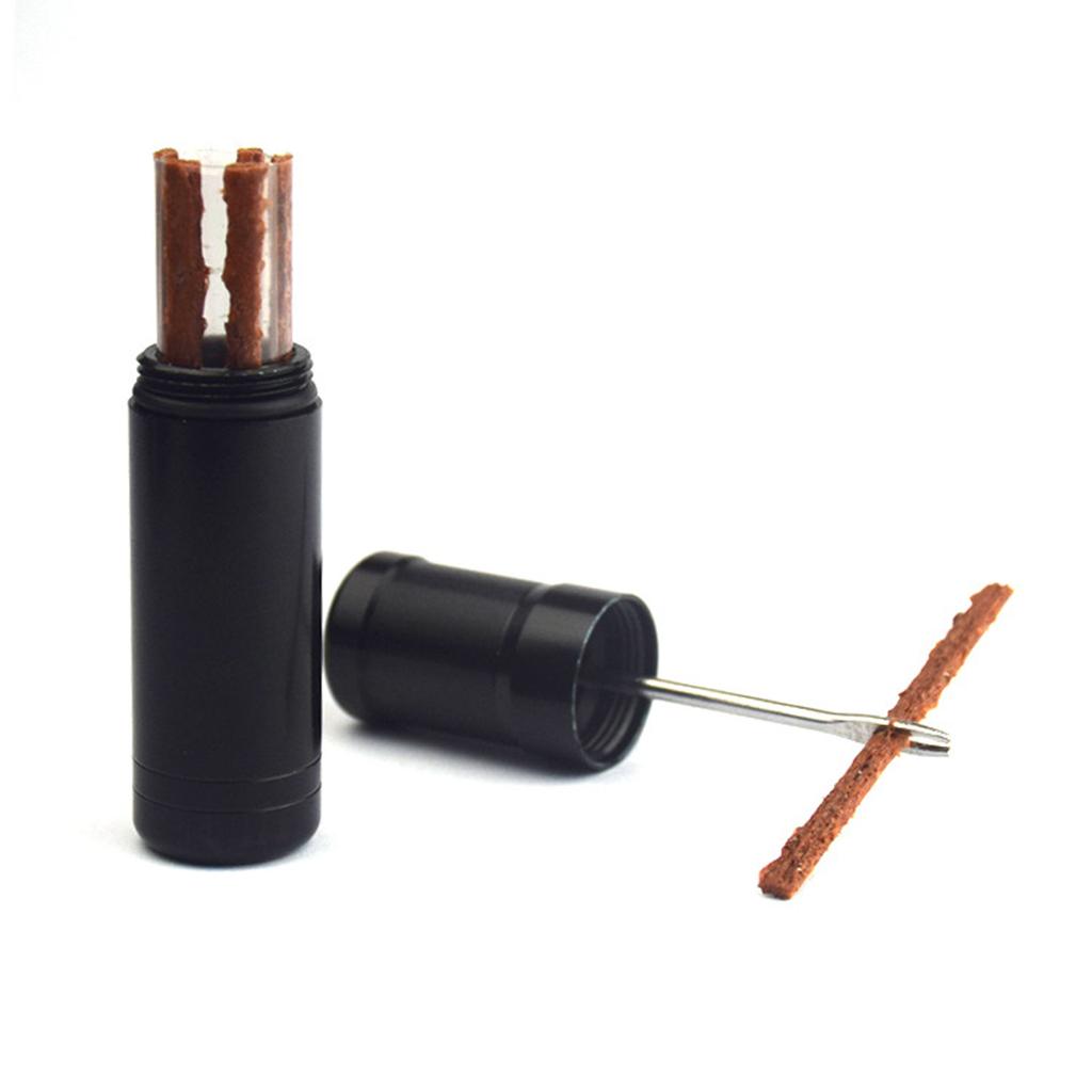 Tubeless Bike Tire Repair Tool with Bacon Strips for Road Bike and Mountain Bike Tires Repair Kit Fix a Puncture Flat