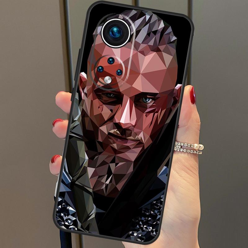 Cover Ragnar Lothbrok Vikings Per Honor 50 Lite Custodia Per Huawei P20 P30 P40 Pro Nova 9 5T P Smart 2021 8X 9X 10i