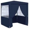 VidaXL Reception Tent with Side Walls Gazebo Pergola Pavilion Marquee Wedding Barbecue Camping Trip 2x2 48517
