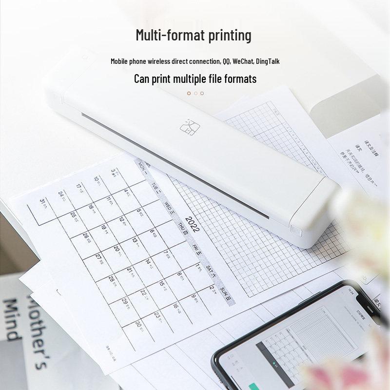 MT800Q Portable Wireless A4 Printer: Home & Student Use