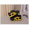 Children's Forrest Gump Shoes Girls Spring and Autumn Soft-soled Non-slip Shoes Baby Toddler Anti-kick Shoes Leather Board Shoes Sequins