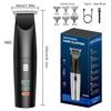 Hair Clipper Digital Display Electric Hair Clipper Professional Carving Oil Head Push Multifunctional Electric Clipper Rechargeable