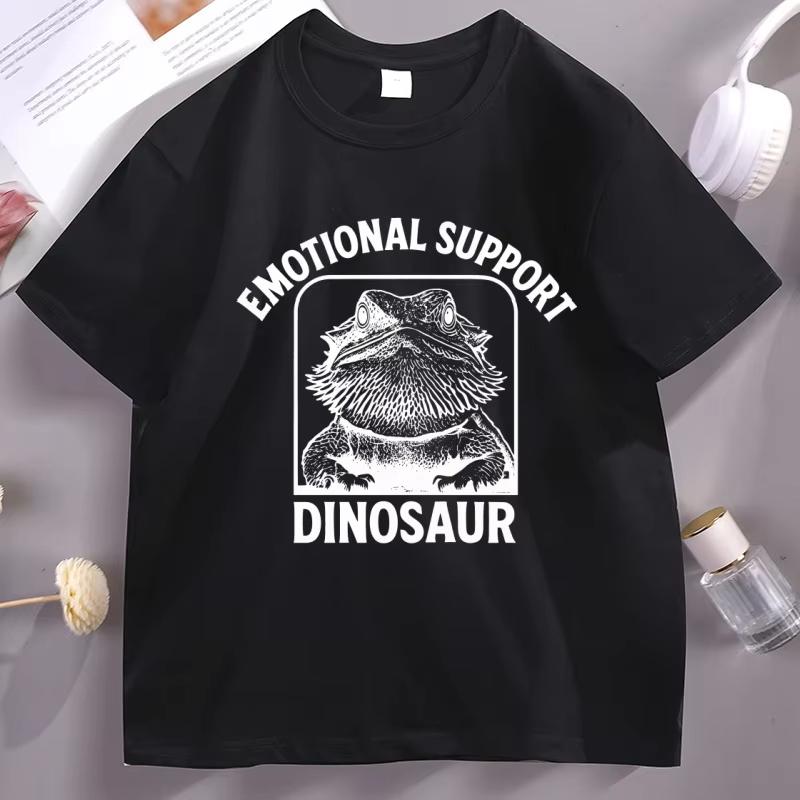 Bearded Dragon TShirt Funny Lizard Graphic Tee Vintage Reptile Lovers Tshirt Short Sleeve top Round Neck Casual Wear Streetwear S