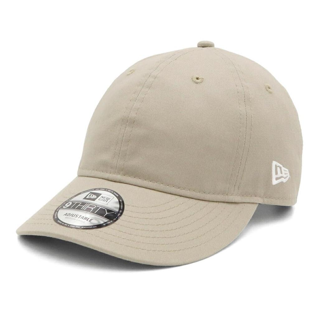New Era 9THIRTY Pebble Size 930 Basic PBL Size 25J Non-Wash Cap, S/M, Non-Wash White,