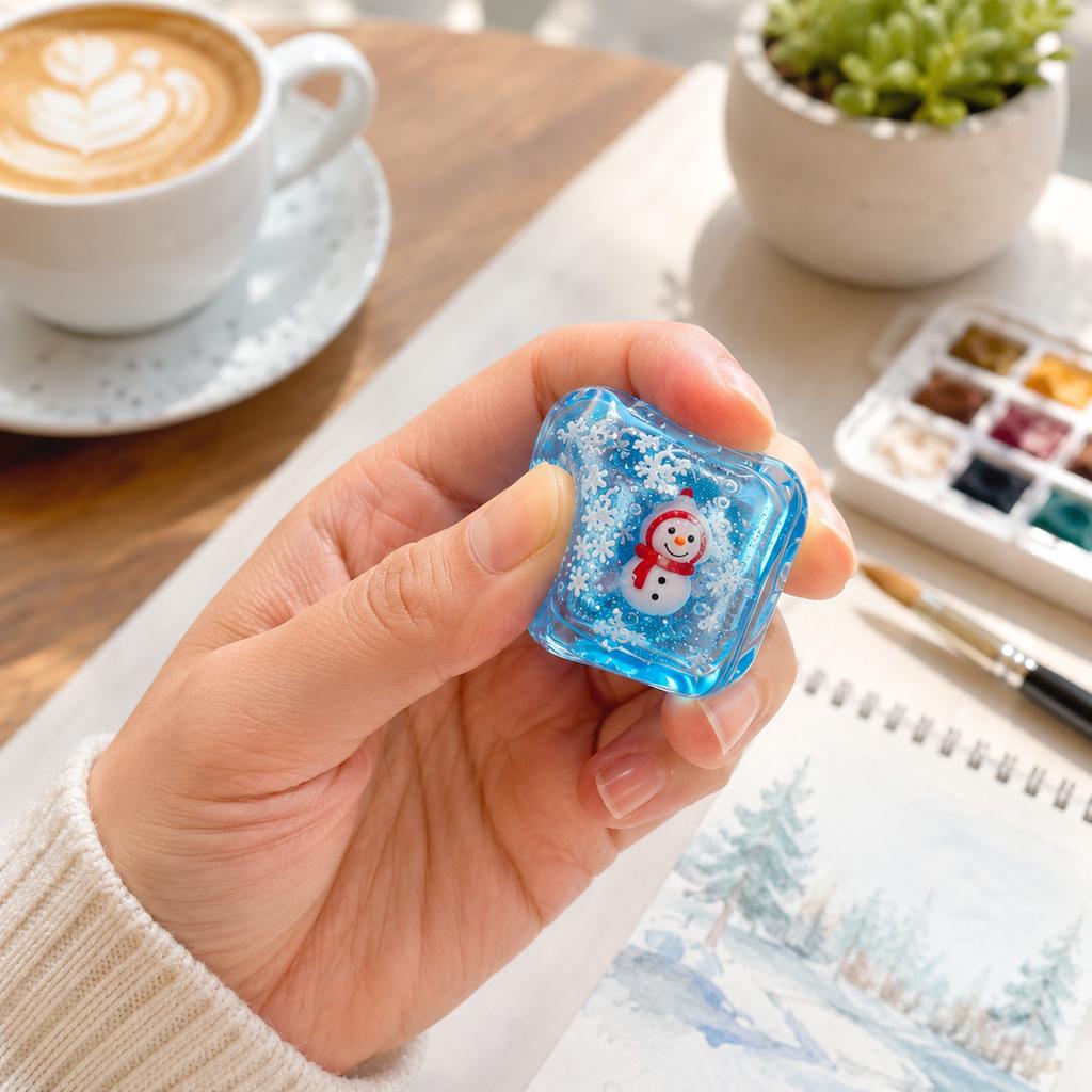 Christmas Snowman Toy, Toy, Slow Rising Stress Sensory Toy for Kids and Adults