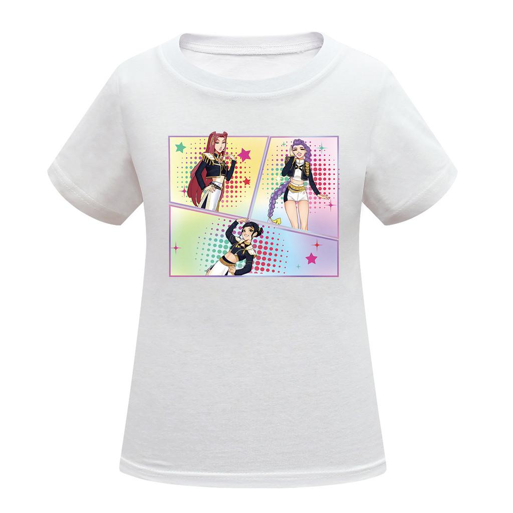 

Детская футболка с короткими рукавами с принтом аниме, мультяшным K-POP 160cm