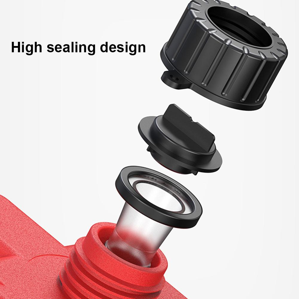 5L Portable Plastic Fuel Tank Petrol Cans Car Jerry Can Mount Motorcycle Jerrycan Emergency Backup For BMW For SUV Accessories
