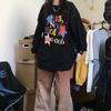 2KWEIRD Women T-shirt Short Sleeve Oversized T Shirt Offset Printing Letter Cotton Tee Sports Men Clothing Camisetas Y2k Tops Streetwear
