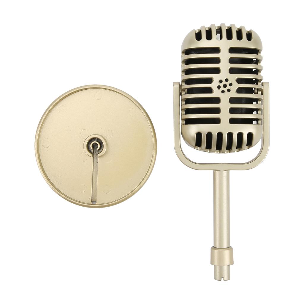 Classic Prop Microphone for Filming Dance Shows Practice Using Microphone Props Film
