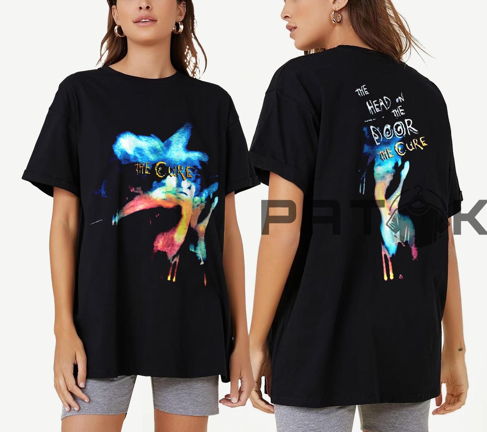 The Cure T-Shirt - The Head on the Door, Retro Rock Band Music Fan Merch T-Shirt 2XL