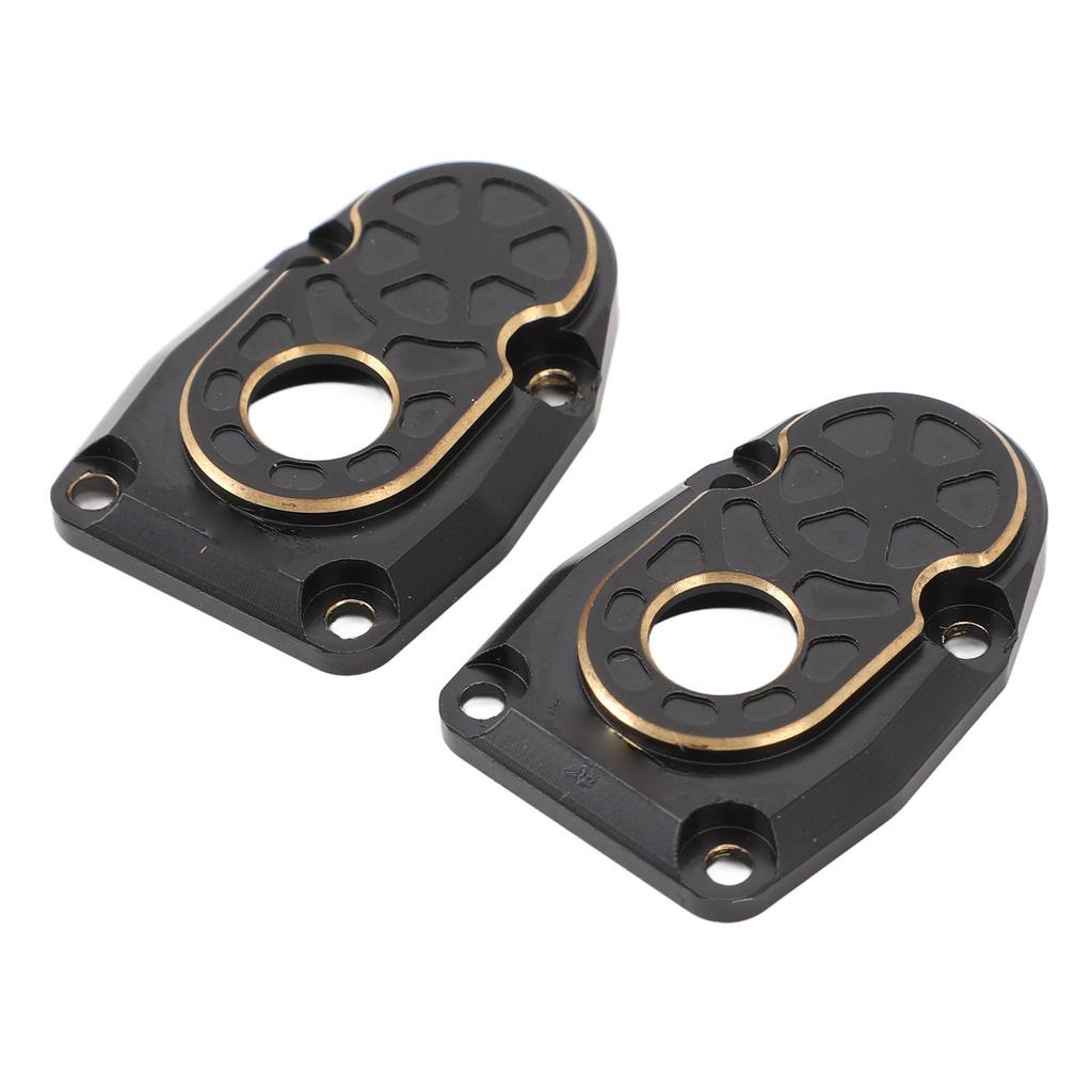 2PCS RC Portal Covers Brass Portal Drive Housing RC Steering Knuckles for Axial Capra for SCX10 III AR45P Axle 1 10 RC