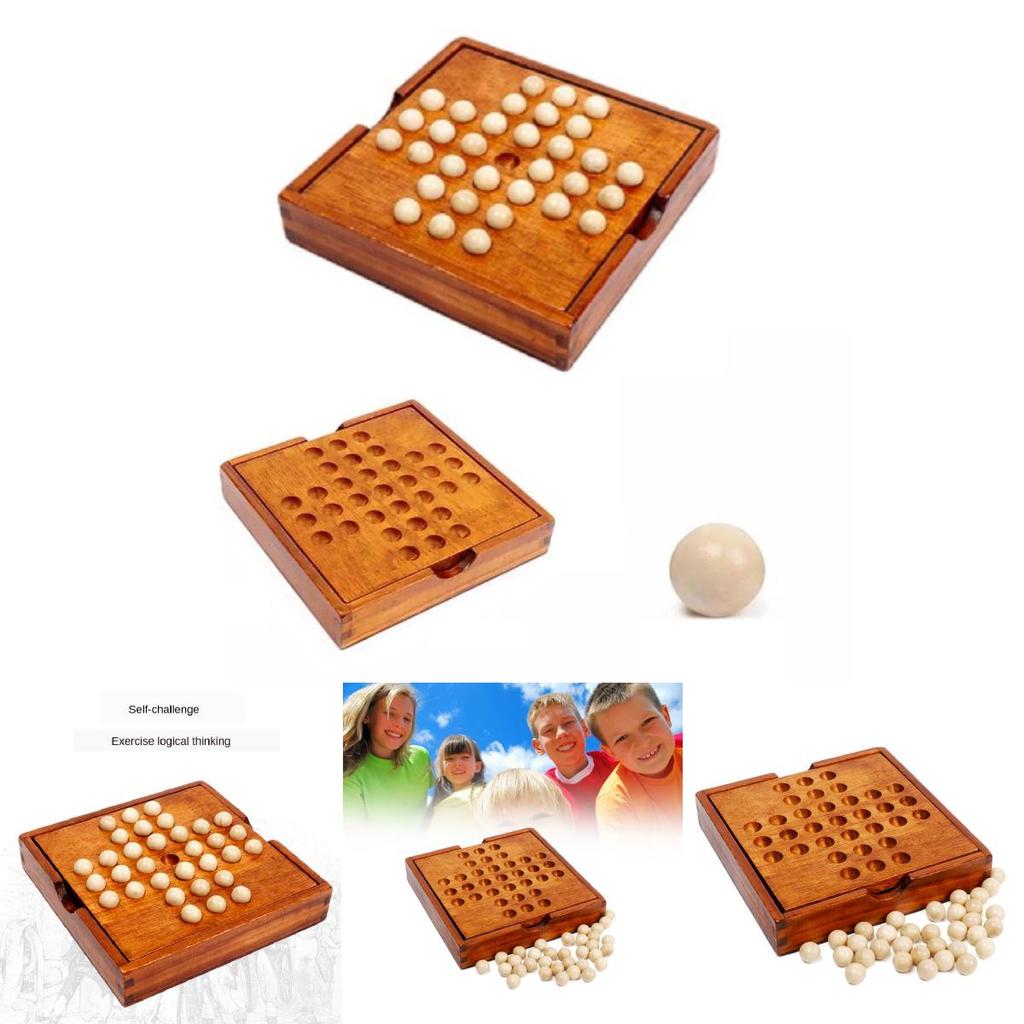 Premium Wooden Single Noble Chess Game For Kids Engaging Educational Play Experience