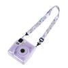 Protective Clear Camera Case For Camera Holder With Film Storage Pouch Adjustable Strap Sticker