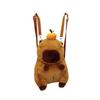 Capybara Backpack Creative Toy Bag Cute Cartoon for Camping Trips Party