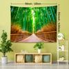 1pc Bamboo Tapestry Wall Hanging, Room Decor, Bedroom Decor, Living Room Background, Natural Style Backdrop Cloth, Tapestry