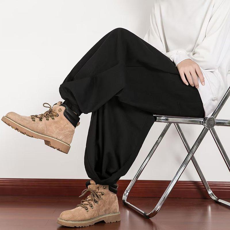Men Loose-fit Wide-leg Cargo Pants For Men Autumn/Summer Casual Vintage Pants Sensibilityniche Design