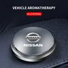 Auto Duft Lufterfrischer Duft Parfüm Aluminiumlegierung UFO Design Für Nissan X-trail Qashqai Note Juke leaf Sentra Patrol