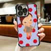 Y-Yoshitomo Nara Soft Phone Case For iPhone 15 16 17 Air 14 Pro Max 16E Plus 13 12 Mini Plating Anti-Fall Fundas