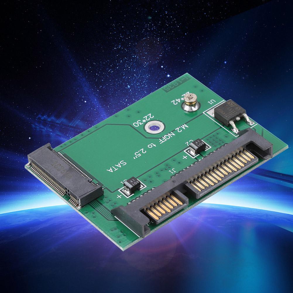 High Quality 2.5inch SATA3 NGFF To 2.5inch SATA Riser Card M2 NGFF Adapter