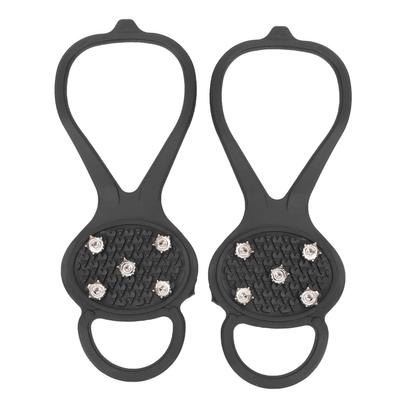 1Pair 5 Teeth Outdoor Snow Climbing Crampons Mountaineering AntiSlips Shoes Spikes