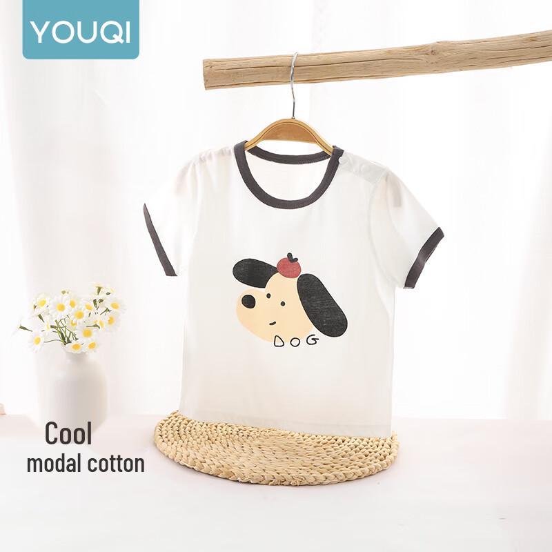 Youqi Baby Summer Modal Short Sleeve T-Shirt