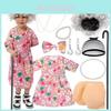 Costume Nonna Nonno Anziani Per Spettacolo Teatrale Bambini Travestimento Gioco
