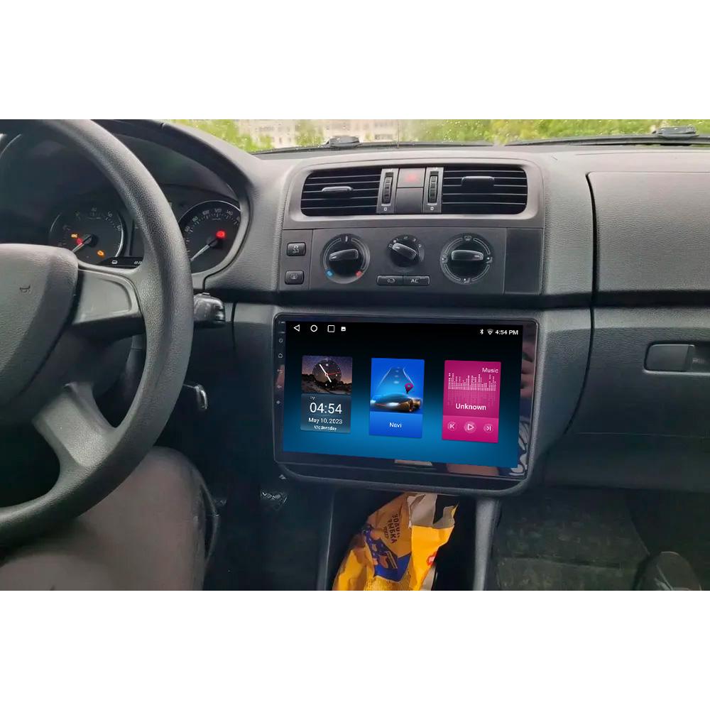 Android Car Multimedia Player For Skoda Fabia 2 GPS Navigation CarPlay 4G Head Unit Stereo Video Player